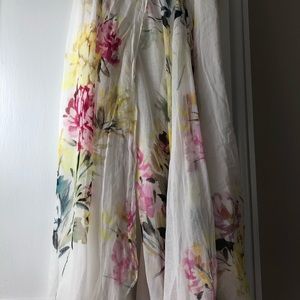 ANTHROPOLOGIE Chantilly Maxi Skirt SM by Love Sam